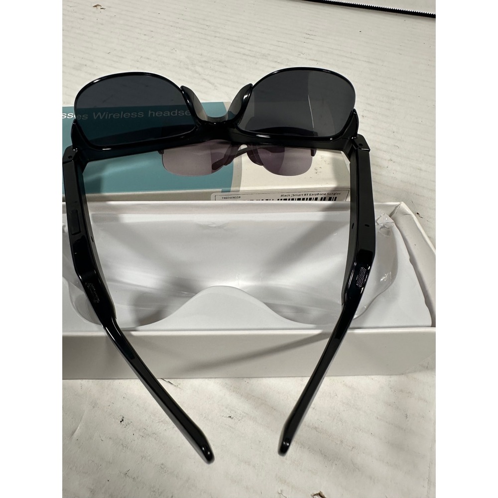 F-06 Smart Wireless Bluetooth Headset Sunglasses Black UV Proof IPX4 Waterproof - Picture 12 of 12